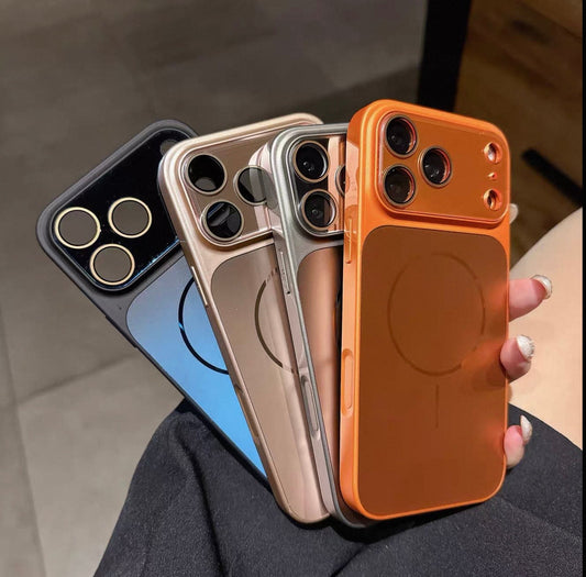 Luxe Mag Shield Phone case for Iphone 17 pro max, 16, 15 ,14
