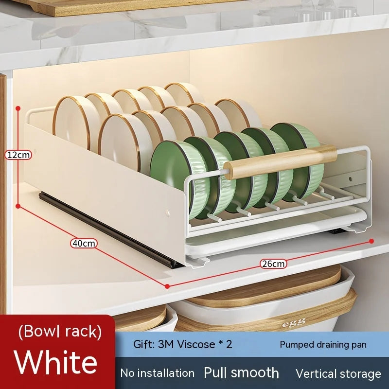 Wonder Utopia Kitchen Storage Organizer For Bowl & Plate Draining