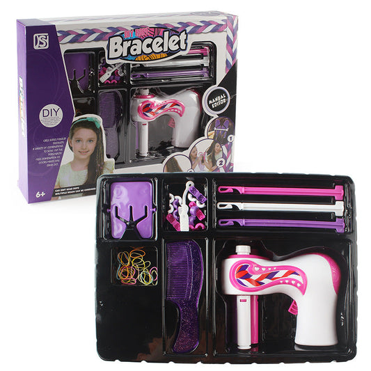 Girls' Electric Hair Braider – Fun & Easy Hairstyling Toy