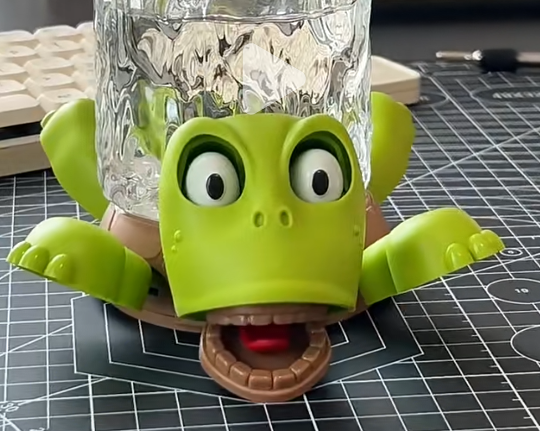 Green Turtle Cup Coaster