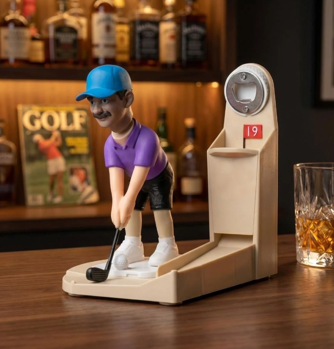 Creative Golf -Bottle Opener Fun Desktop Decor & Cap Opener