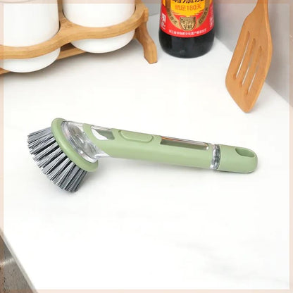 Long Handled Liquid Washing Pot Brush