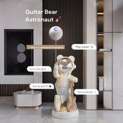Galaxy Projector Astronaut Bear