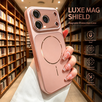 Luxe Mag Shield Phone case for Iphone 17 pro max, 16, 15 ,14
