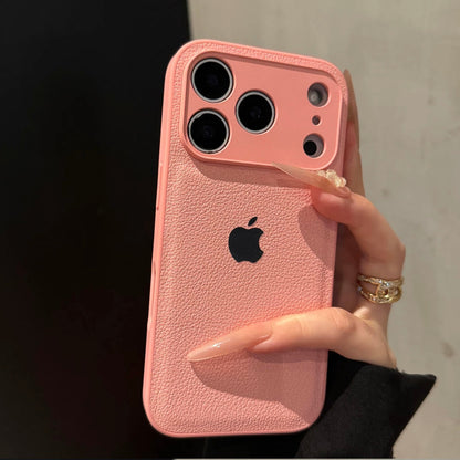 INS Luxury Litchi Grain Case for iPhone