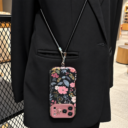 Floral Crossbody iPhone Case