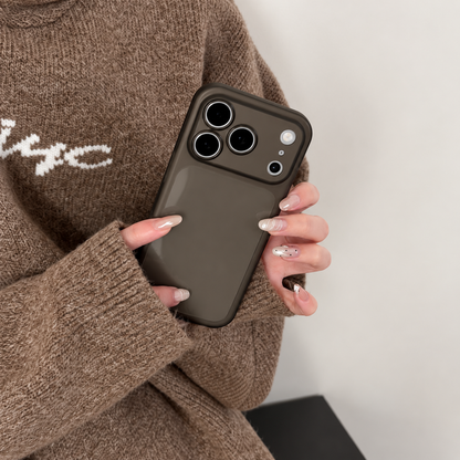 Deep Cherry Red iPhone Case