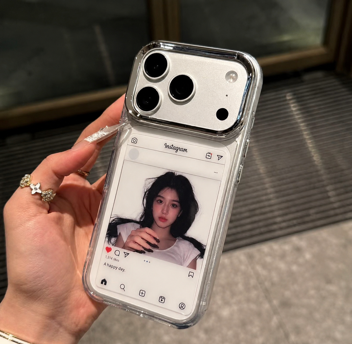 Aesthetic Photo Card Case