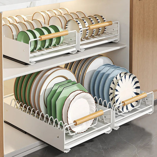 Wonder Utopia Kitchen Storage Organizer For Bowl & Plate Draining