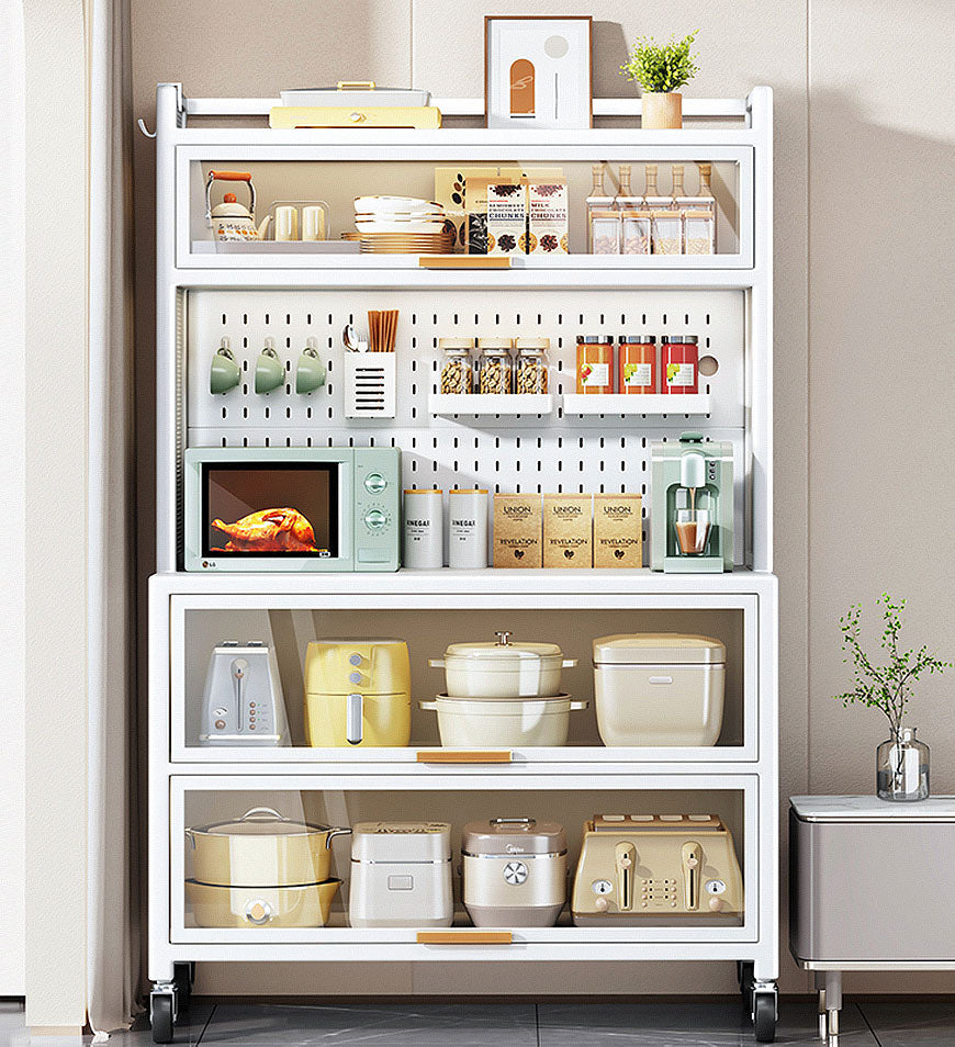 Wonder Utopia Kitchen Metal Pantry Storage Cabinet