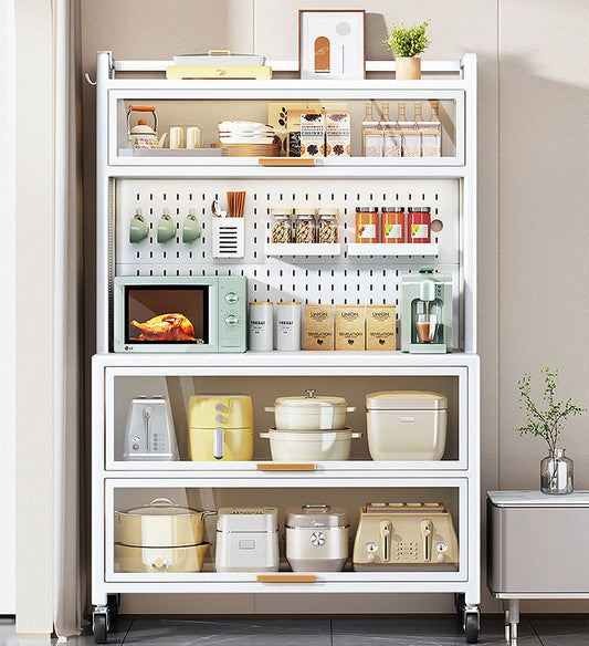 Wonder Utopia Kitchen Metal Pantry Storage Cabinet