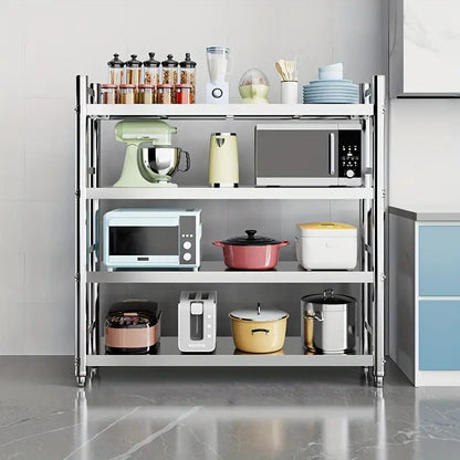 Wonder Utopia kitchen Four-Layer Microwave Oven And Oven Storage Rack