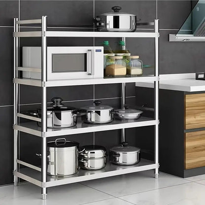 Wonder Utopia kitchen Four-Layer Microwave Oven And Oven Storage Rack