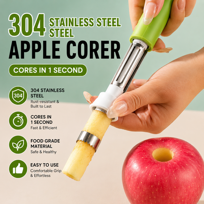 2-in-1 Stainless Steel Fruit & Vegetable Corer & Peeler