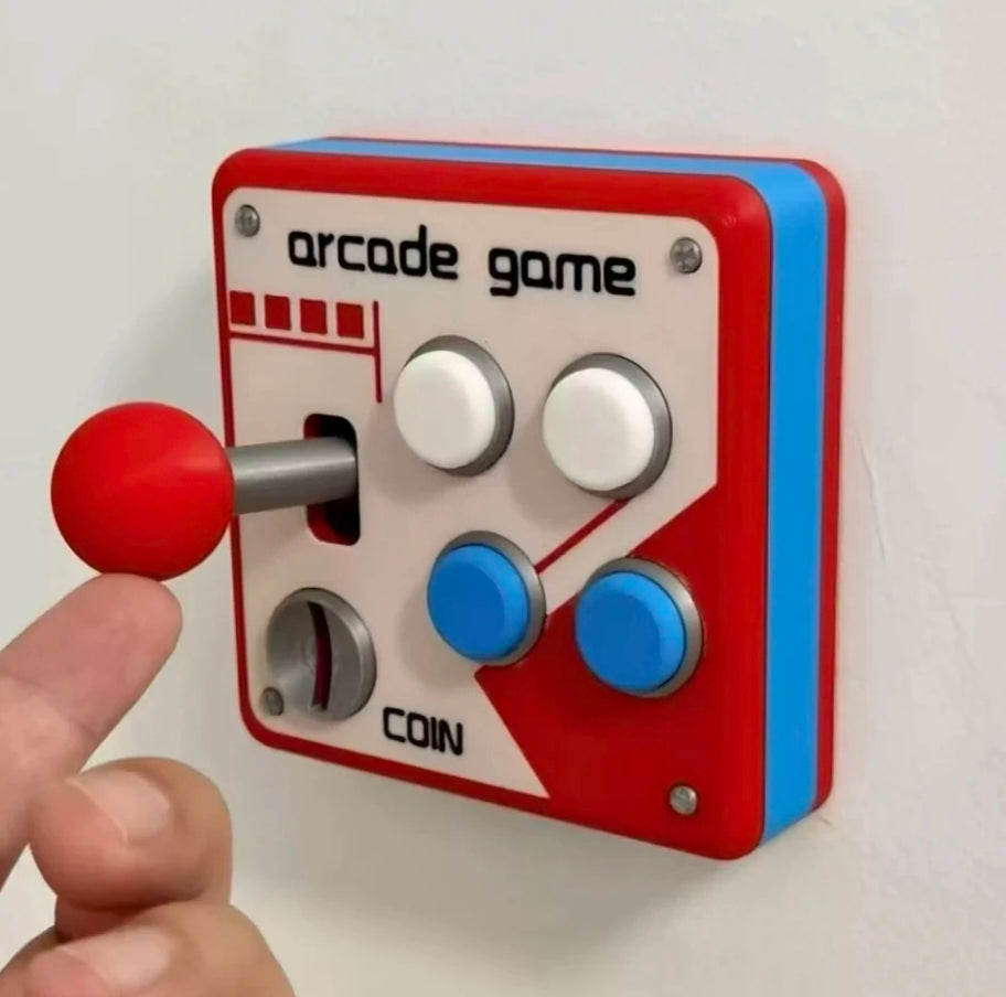 Interactive 3D Cartoon Light Switch Cover | Playful Yellow Sponge & Blue Character Wall Decor