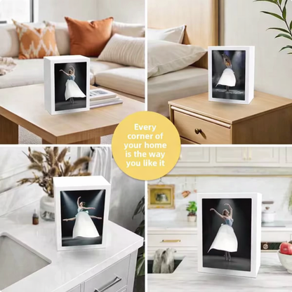 3D Ballerina Tissue
Box - Dancing Girl
Dress Changes with Every Tissue Pull
