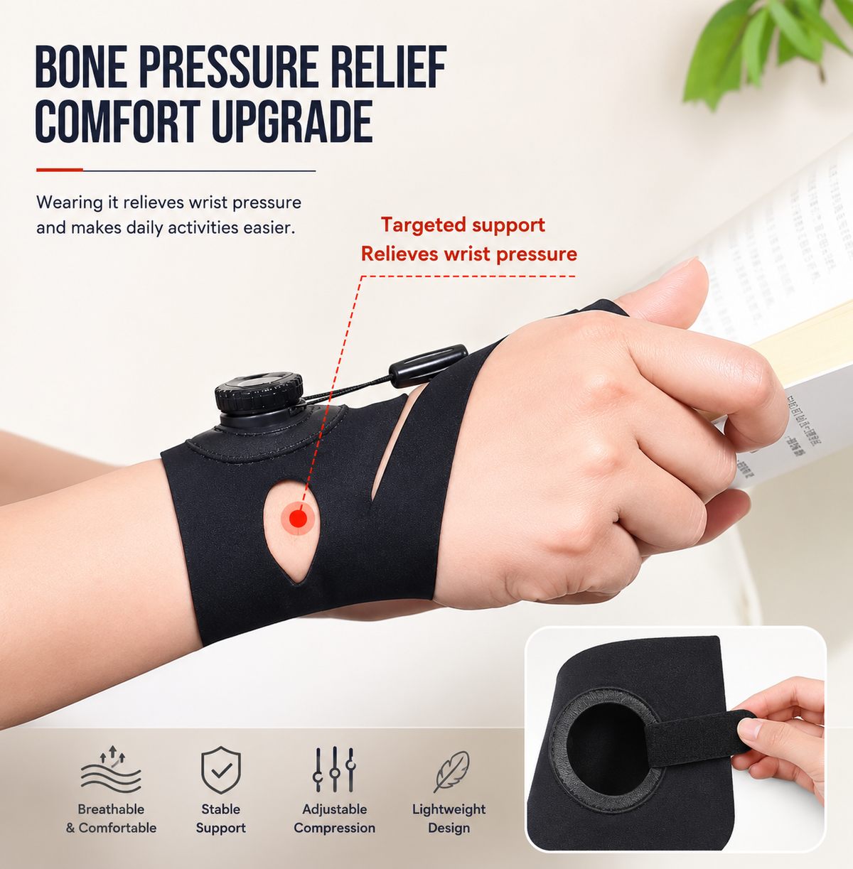 Adjustable Thumb & Wrist Support Brace