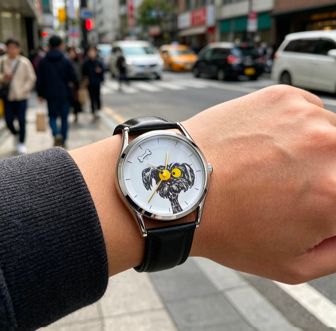 Minimalist Messy Puppy Waterproof Watch
