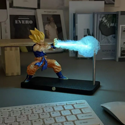 Goku Kamehameha LED Night Light – Magnetic Anime Ambient Lamp