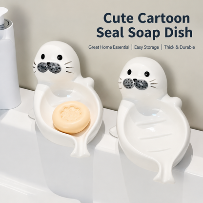 Premium Ceramic Soap Dish for Home Use
Cute Soap Holder with Storage Rack
Self-Draining Design – No Water Buildup
Perfect for Bathrooms, Sinks, and Wash Basins