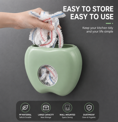 Wall-Mounted Cling Film & Bag Dispenser