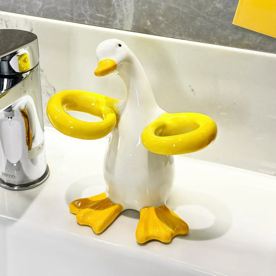 Creative Duck Electric Toothbrush Holder 🦆🪥