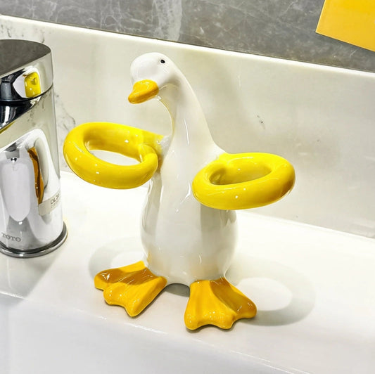 Creative Duck Electric Toothbrush Holder 🦆🪥