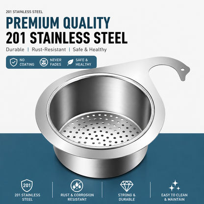 Stainless Steel Swan Sink Basket 🦢