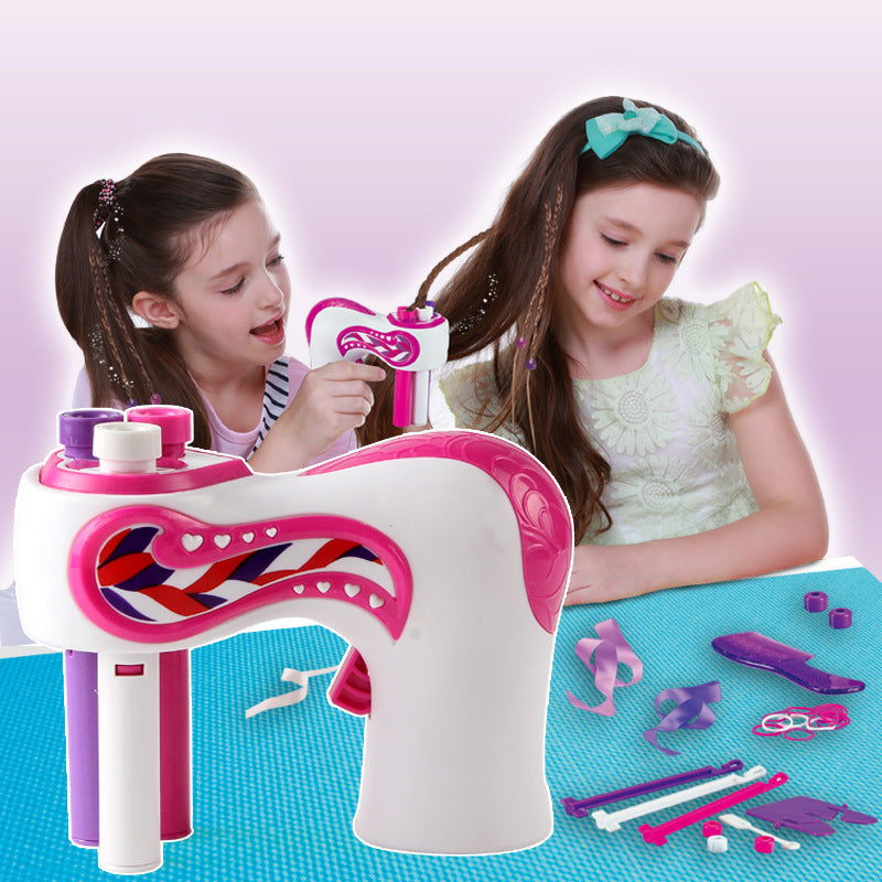 Girls' Electric Hair Braider – Fun & Easy Hairstyling Toy