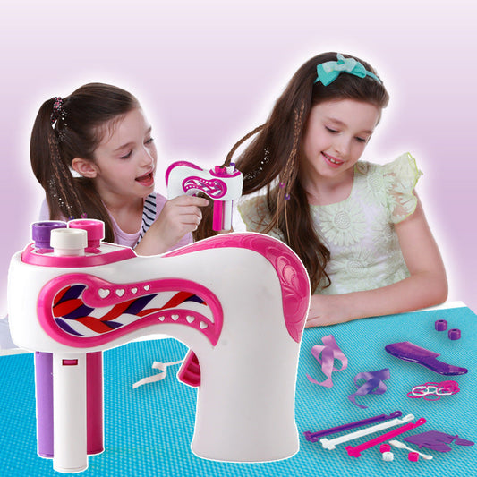 Girls' Electric Hair Braider – Fun & Easy Hairstyling Toy
