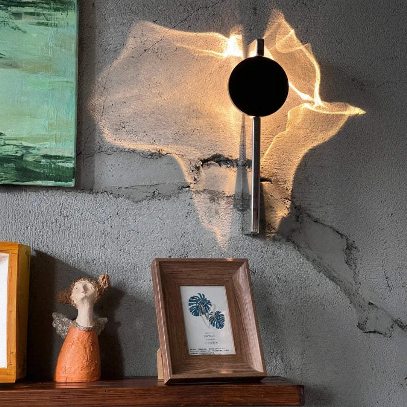Golden Ripple Wall Light