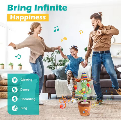 Talking Dancing Cactus Toy for Kids