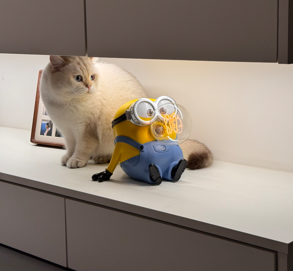 Minion bubble lamp