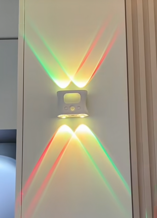 Dimmable Motion Sensor Magnetic Wall Light – Wireless RGB Ambient Lamp