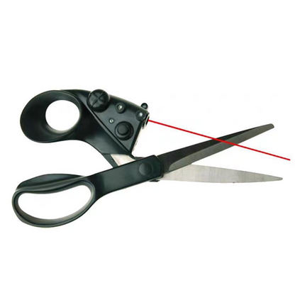 New Laser Home Scissors – Infrared Straight-Line Tailoring & Curtain Cutting Multi-Function Scissors