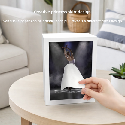 3D Ballerina Tissue
Box - Dancing Girl
Dress Changes with Every Tissue Pull